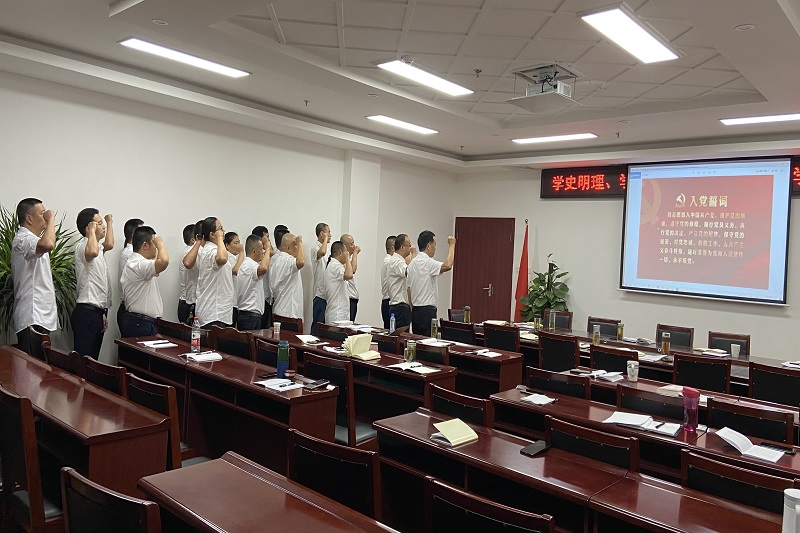 公司支部組織召開“學(xué)黨史、慶七一” 主題座談會